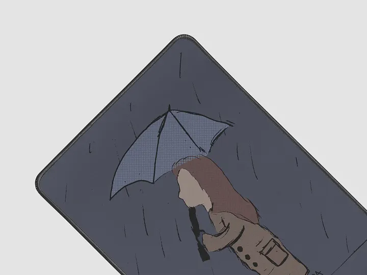 Gloomy Day - Desk Mat product image (2)