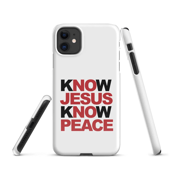 'KNOW JESUS' Phone cover product image (1)