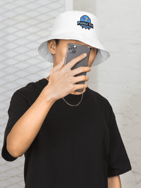 Pickle Fit Reversible Bucket Hat Blue Logo product image (1)