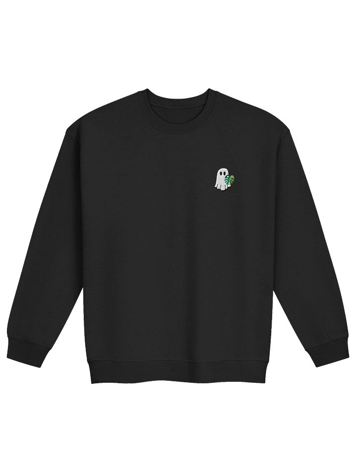 monstera ghostie embroidered crewneck product image (1)