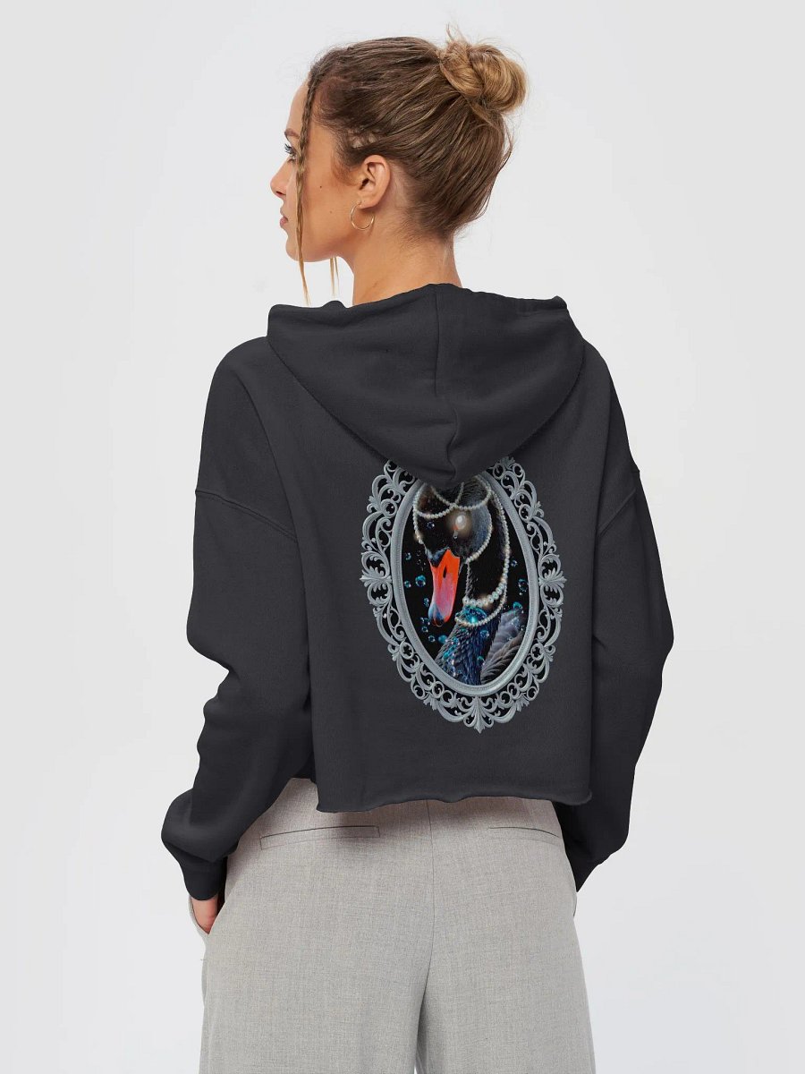 Swan Song Cropped Hoodie product image (3)