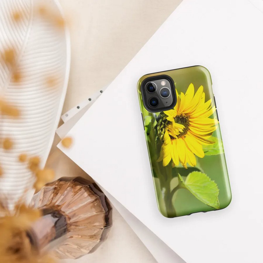 Tough Case iPhone®: Sunflower in early autumn product image (5)