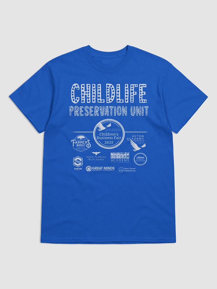 2025 AANWA CBF Parent T-Shirt - CHILDLIFE PRESERVATION UNIT (Adult Size) product image (1)