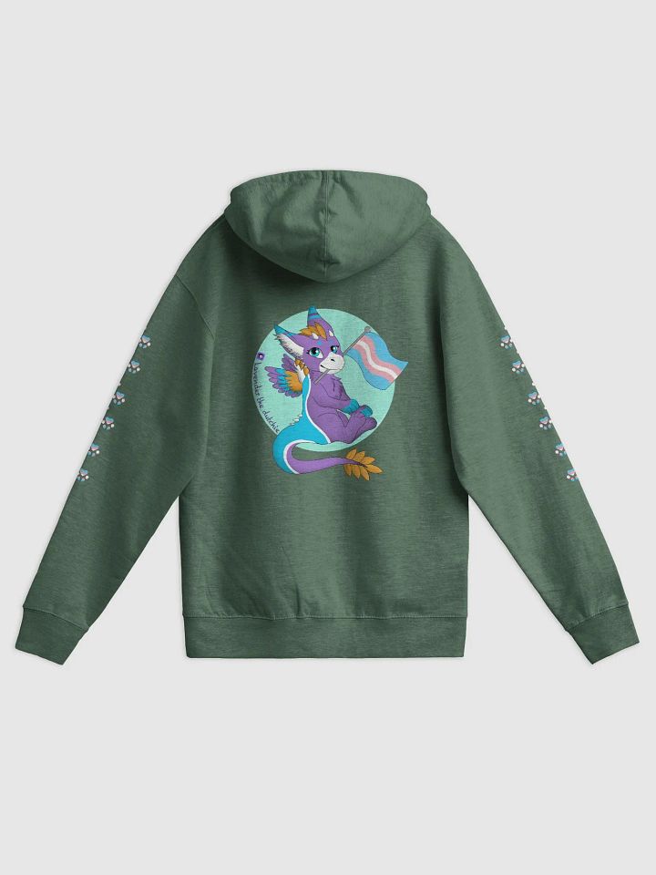 Pride Month-Trans Gender Zip-Up Hoodie product image (7)