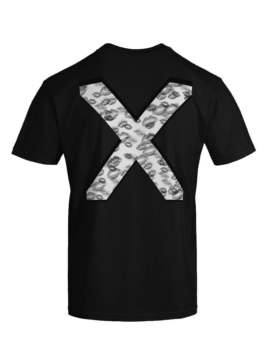 White X Black Lipstick Kisses | Shirt product image (4)
