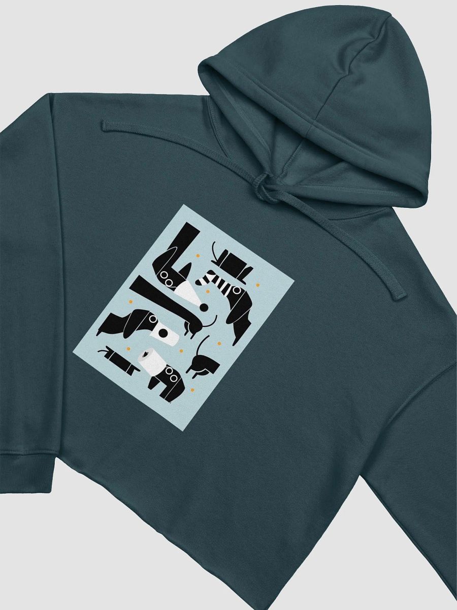 Playful Pup Paradise Crop Hoodie product image (22)
