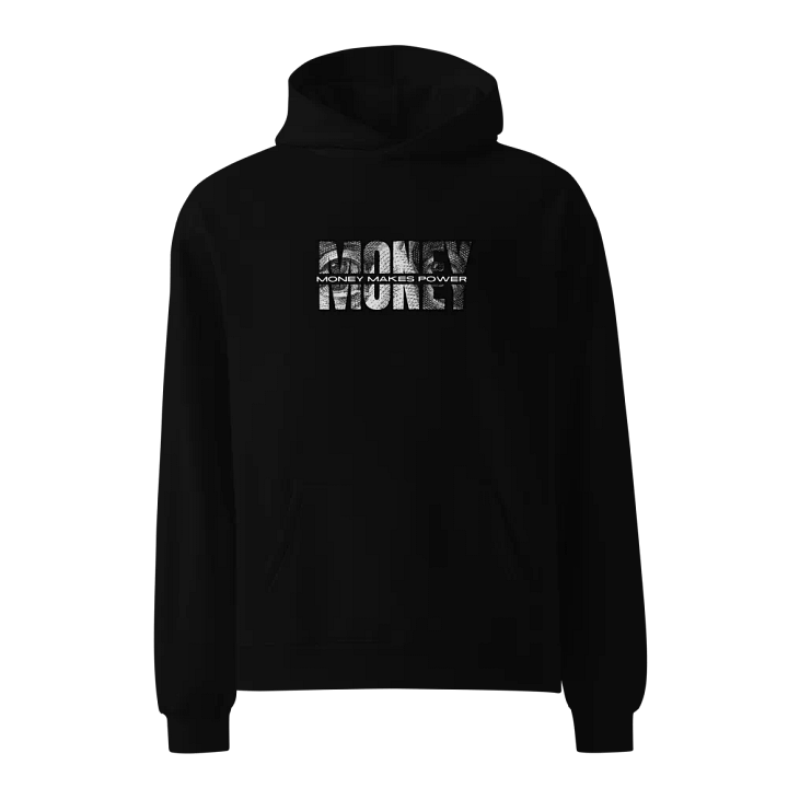 "Money" Premium Unisex Hoodie - Graphic Front & Back Print Oversized Hoodie product image (2)