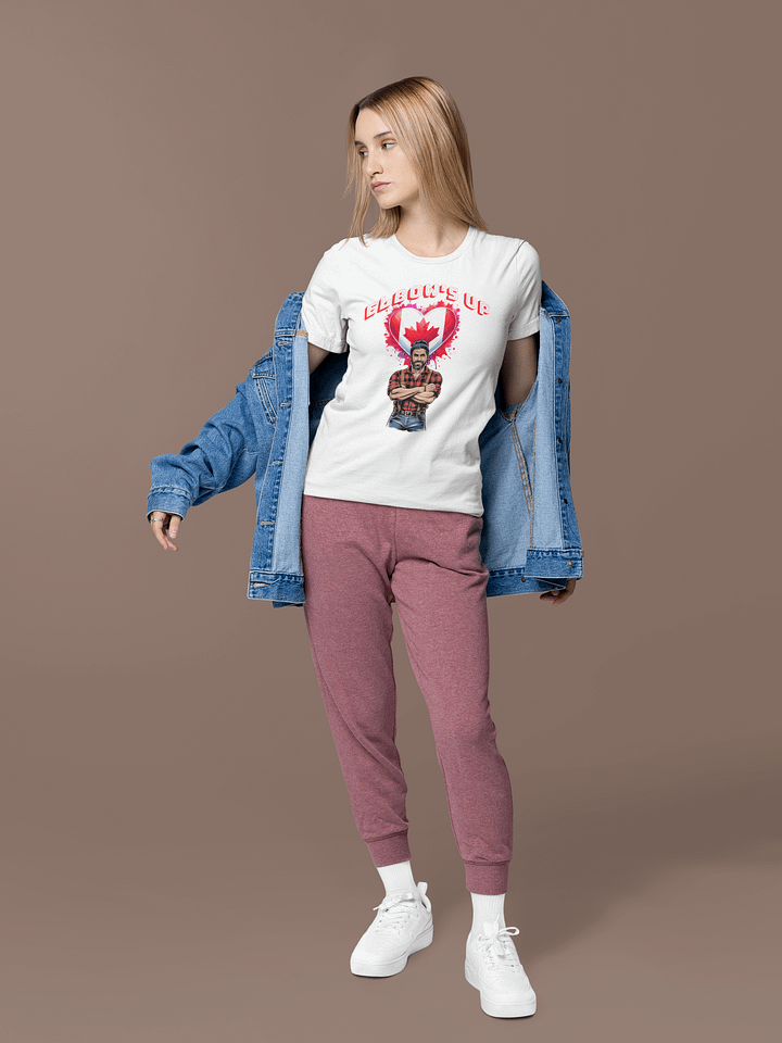 Canadian Heart Plaid Tee product image (10)
