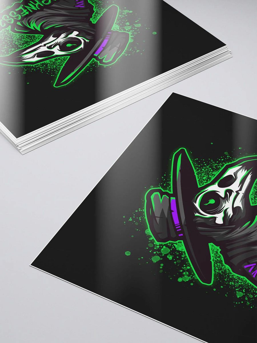 theSICKNESS black background sticker product image (5)