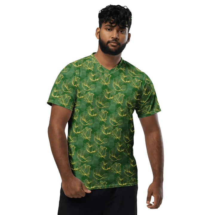 Golden Grove | Recycled Unisex Sports Jersey product image (1)