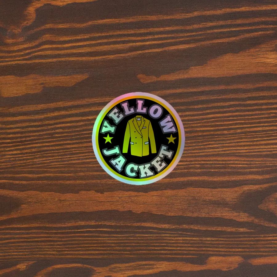 Sticker - YellowJacket Circle (HOLOGRAPH) product image (3)