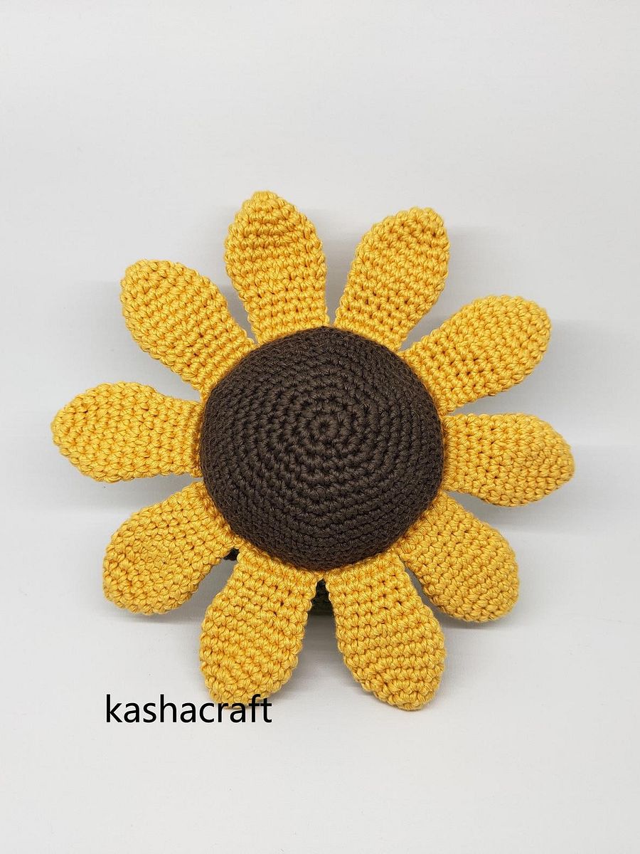 Sunny The Sunflower Amigurumi Crochet Doll Pattern Instruction product image (4)
