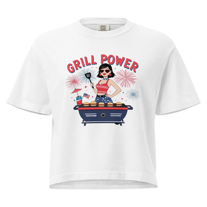 Grill Power Women's Box Tee product image (1)