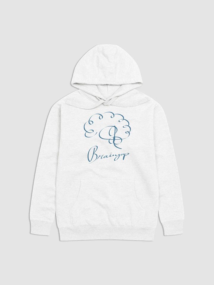 Large Design Signature Hoodie (Blue/White) product image (1)