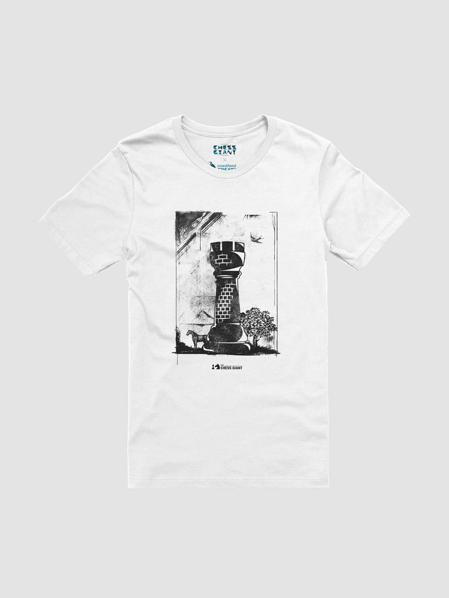 Grunge Chess: Medieval Rook unisex t-shirt product image (1)