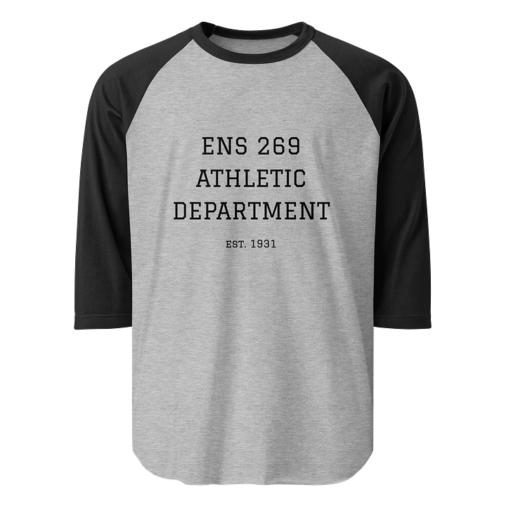ENS 269 Athletic Dept. Raglan Tee product image (1)