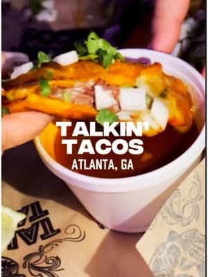 📍 Talkin’ Tacos - Atlanta, GA. Just had the BEST birria tacos in Atlanta at Talkin’ Tacos! No joke, these were next-level—juicy, cheesy, and packed with flavor. If you’re in ATL and haven’t tried them yet, you’re seriously missing out. @TalkinTacos  #exploregeorgia #hiddengems #explorepage #birria #birriatacos #food #mexicanfood #atlanta #exploreatl 