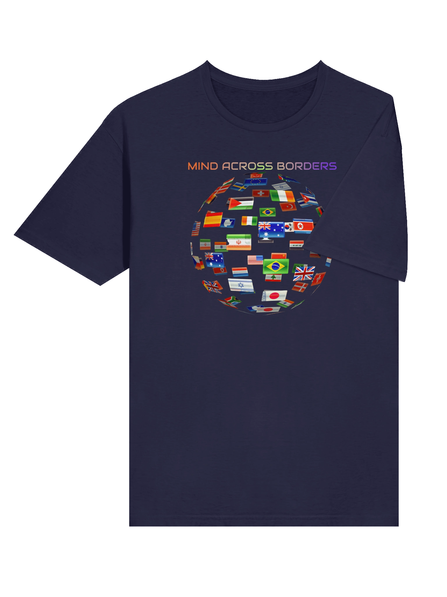 Unity in Diversity Flag Sphere T-Shirt product image (37)