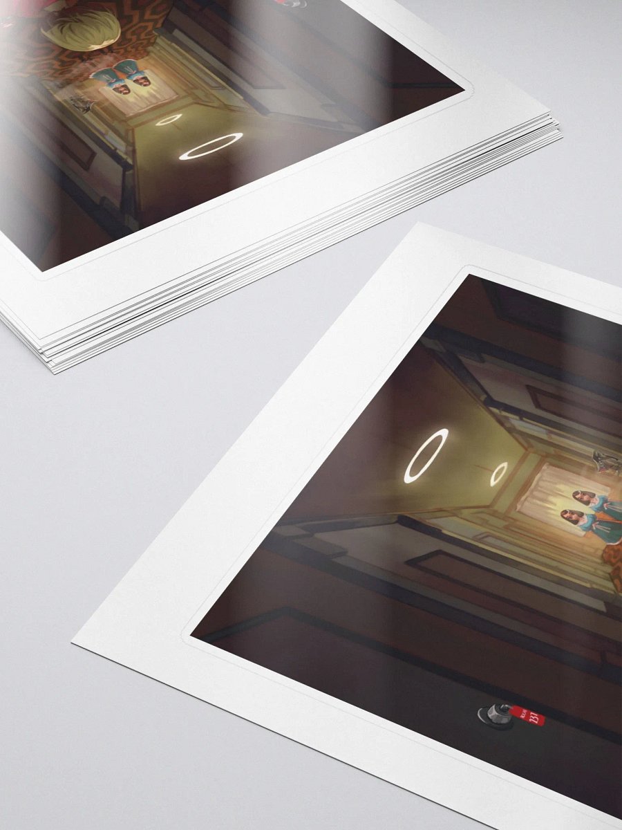 Haunted Hallway Sticker product image (4)