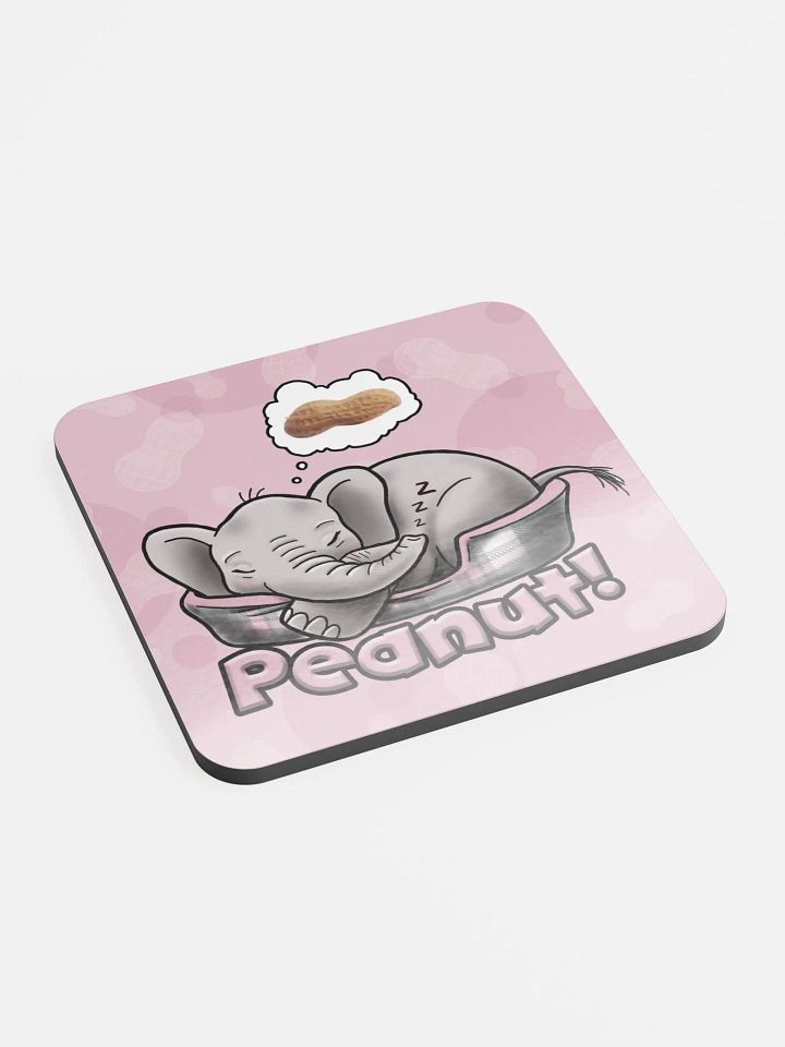 Sleepy Peanut - SFA Cork Coaster product image (2)