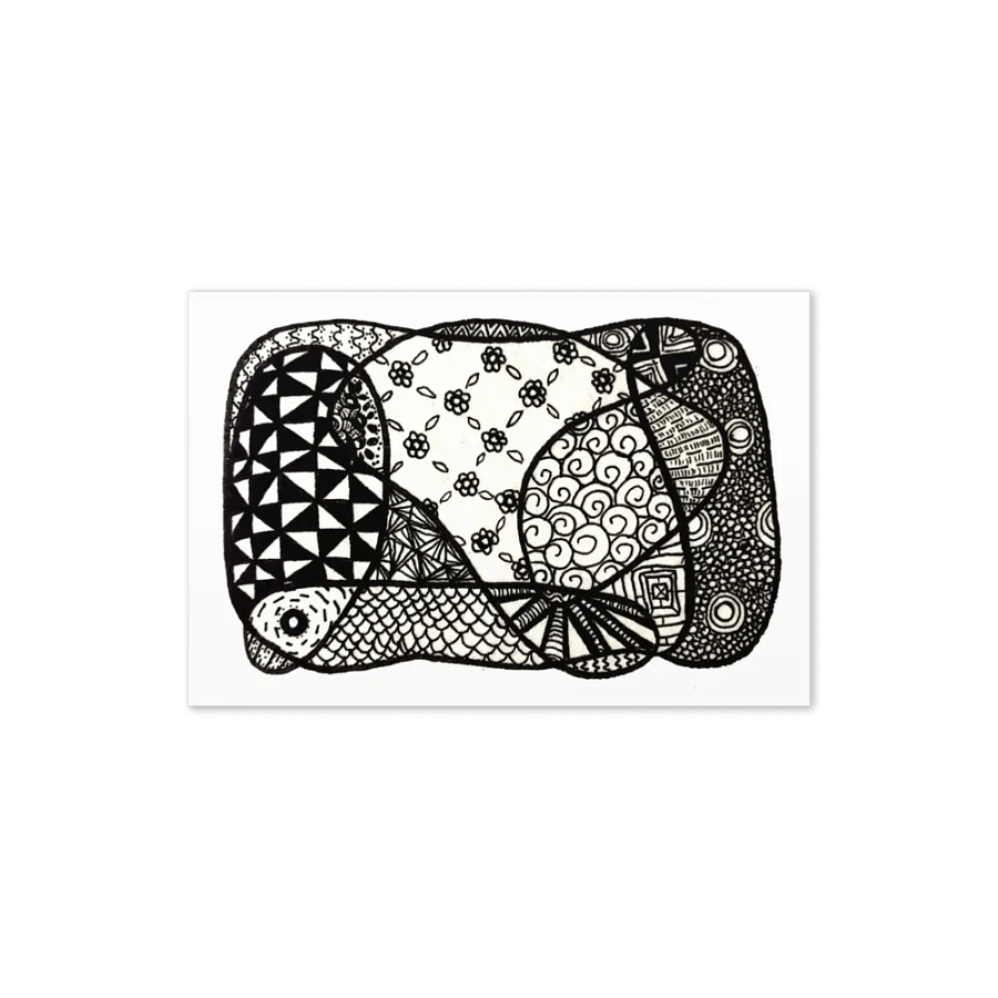 Doodle Medley Blank Greeting Card product image (20)