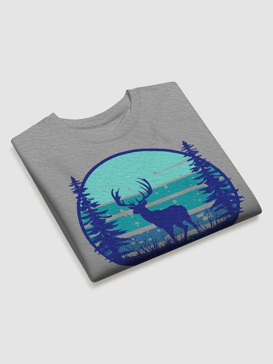 A Majestic Elk In The Woods At Night Sweatshirt product image (24)