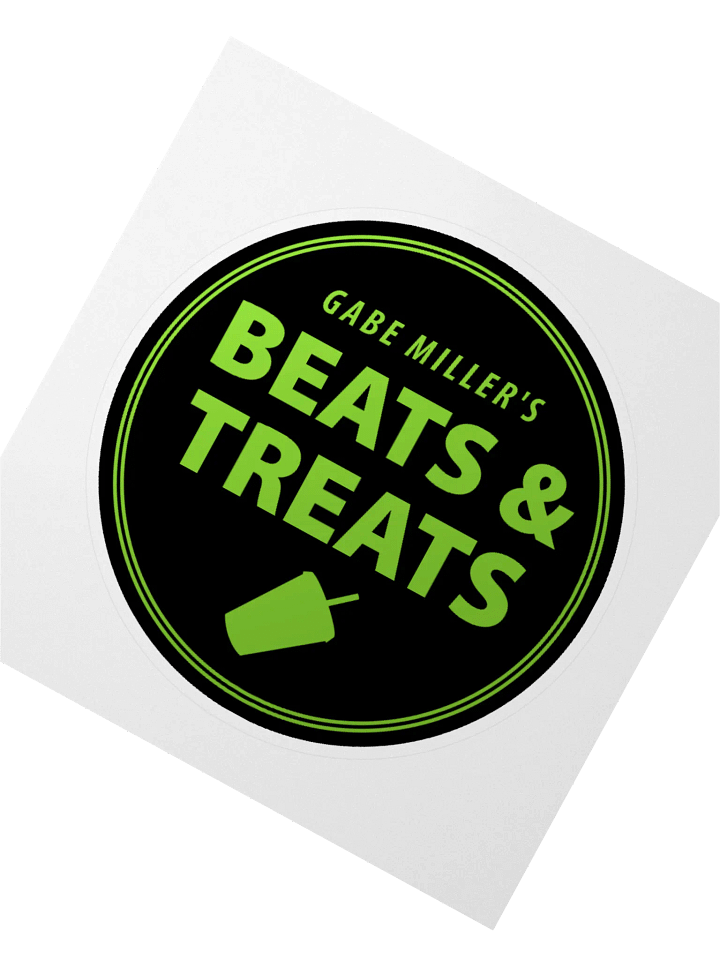 Gabe Miller's Beats & Treats sticker product image (2)