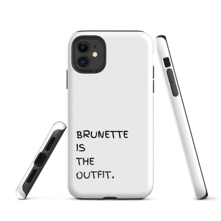 brunette i phone case product image (1)