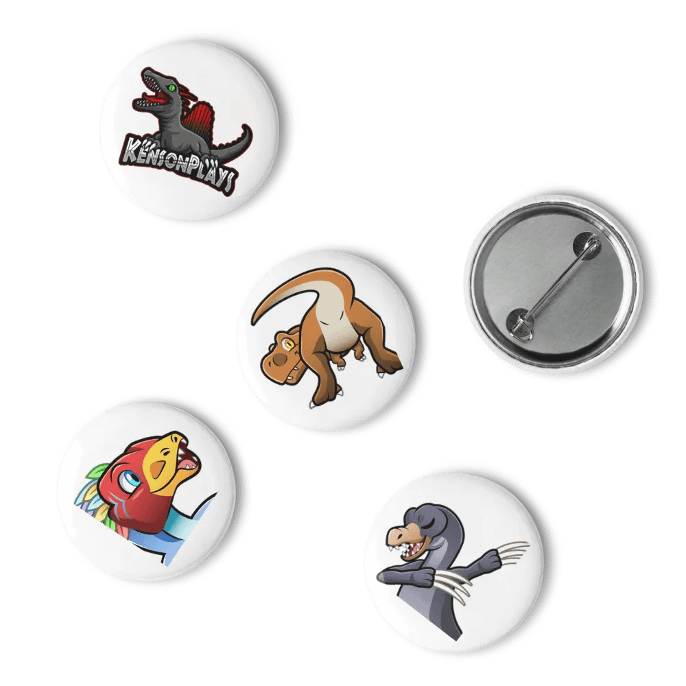 Dino-mite Dinosaur Pin Set #1 product image (15)