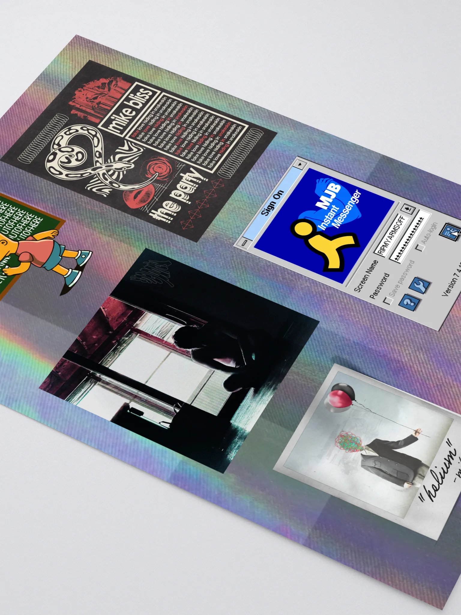 the party - sticker sheet product image (2)