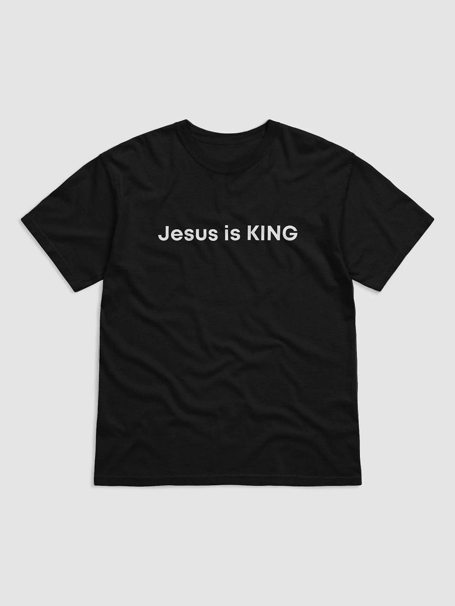 Jesus is King: Garment-Dyed T-Shirt product image (1)
