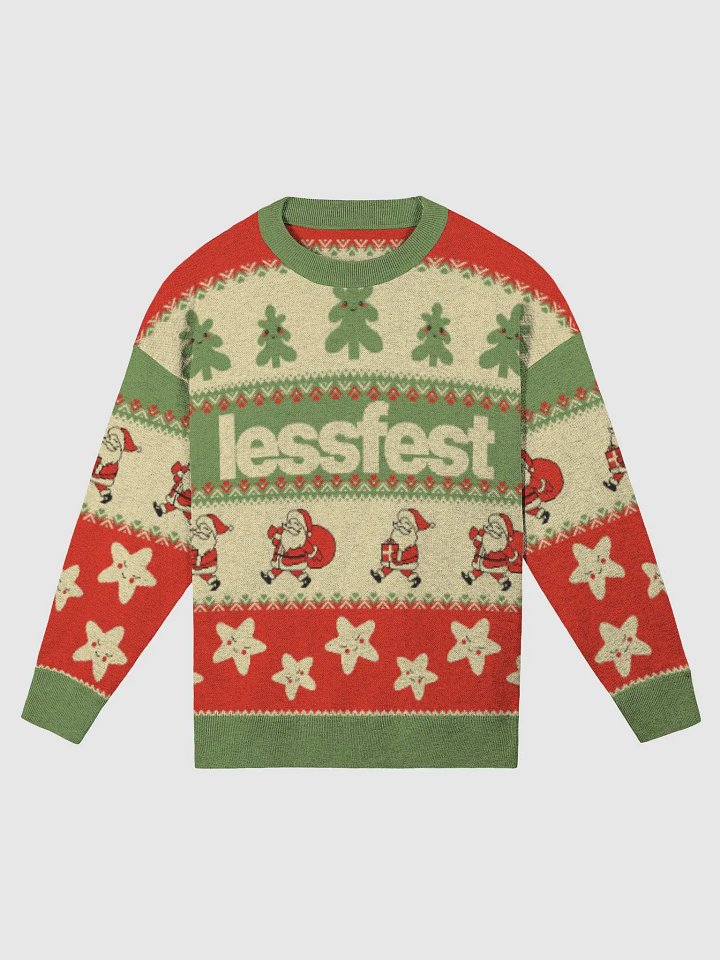 lessfest ugly christmas sweater 2 product image (2)