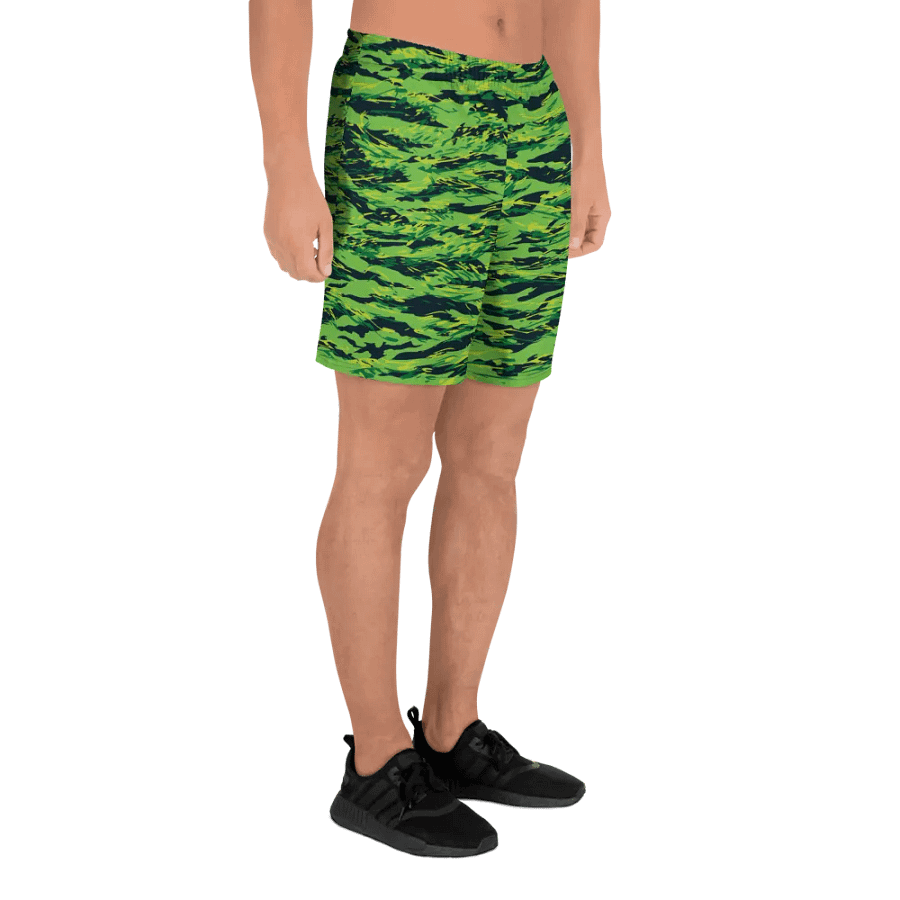 Green Camo Athletic Shorts product image (7)