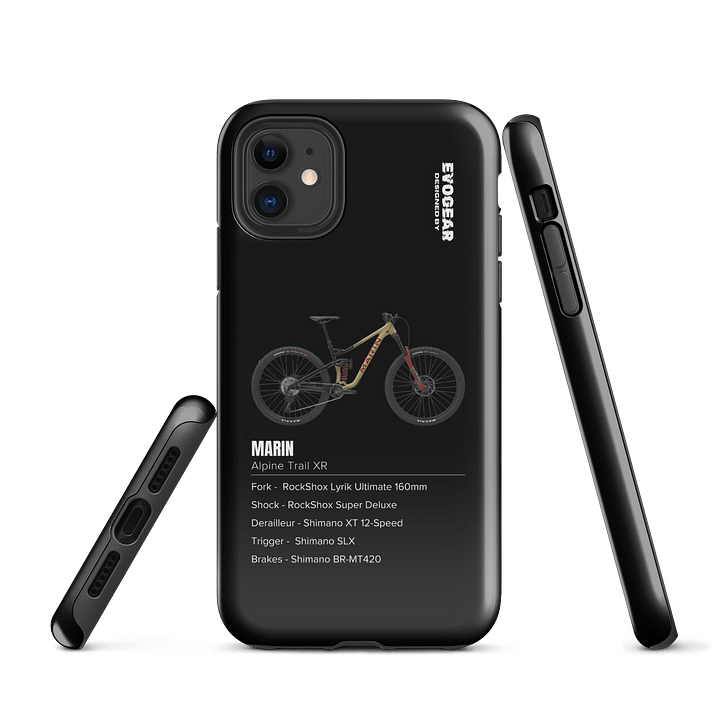 Black MARIN Alpine Trail XR iPhone Case product image (1)