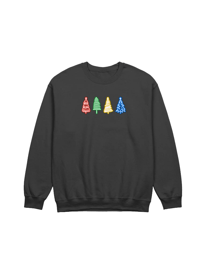Neon Christmas Tree Sweatshirt 3545 product image (4)