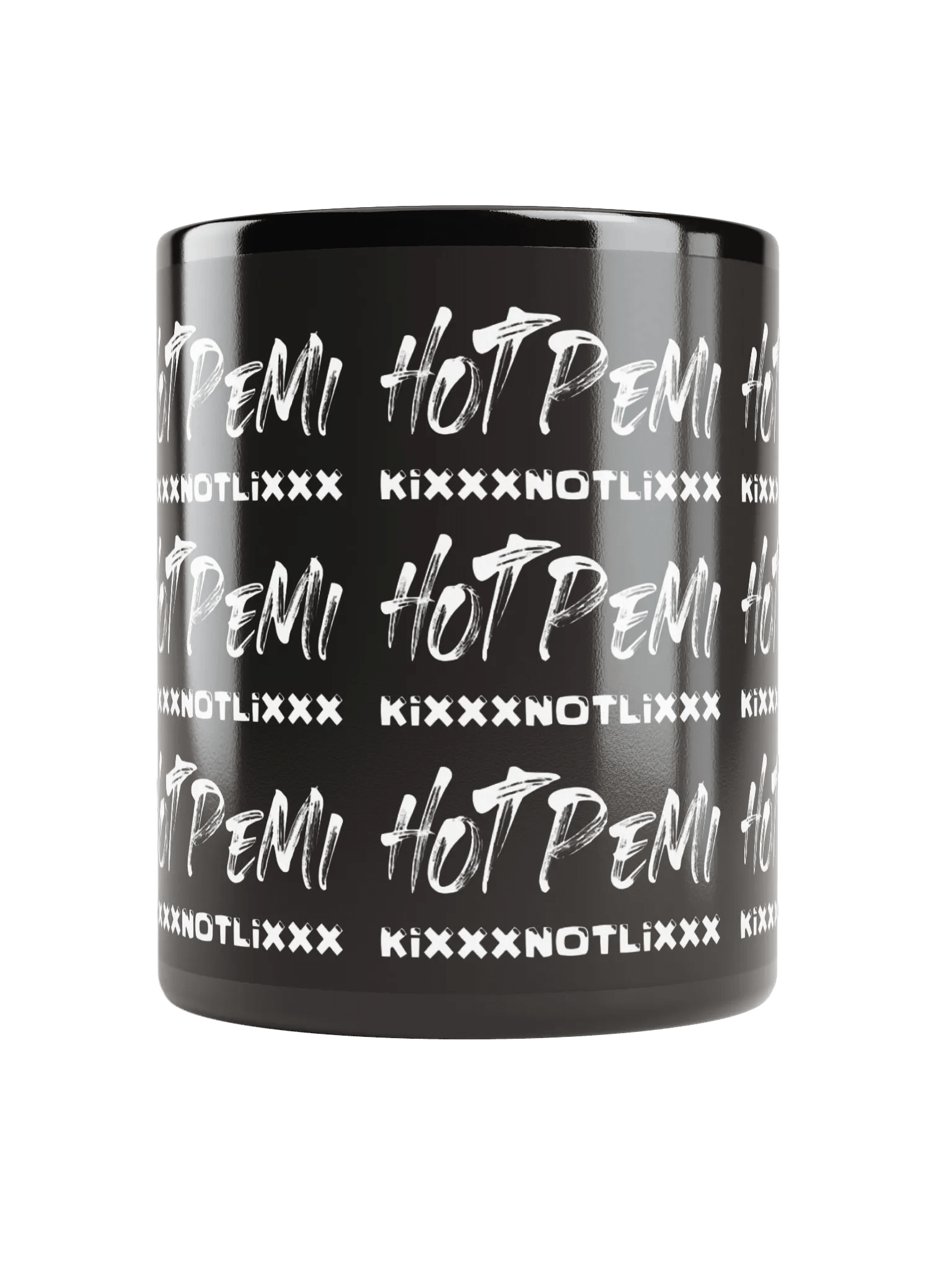 Logo Span Black Glossy Mug product image (9)