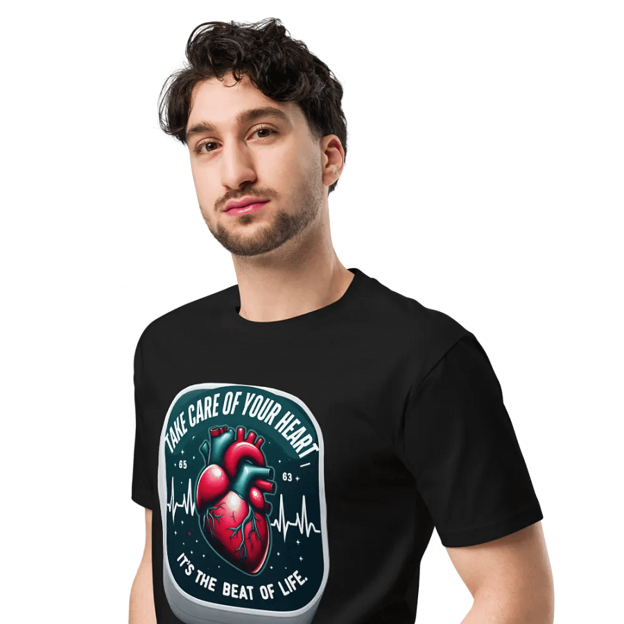 Heartbeat of Life Unisex Premium Tee product image (6)