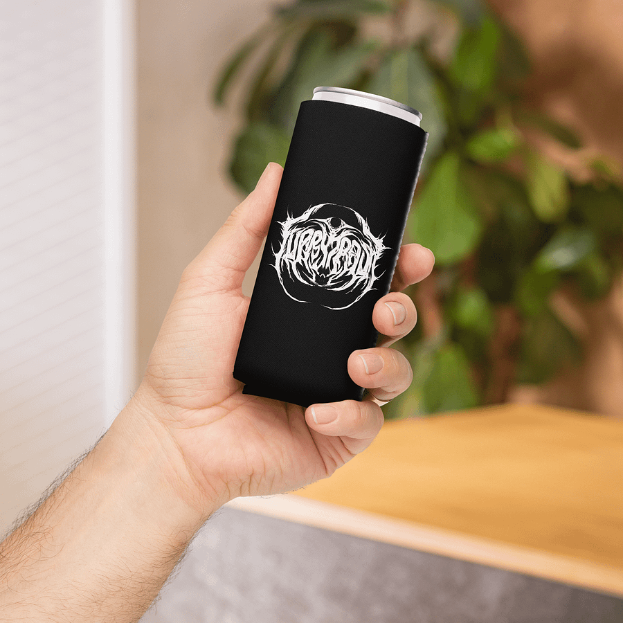 Metal Logo Koozie - White Print product image (13)