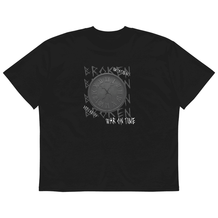 Magigio Broken Clock Essential Oversized Tee product image (1)