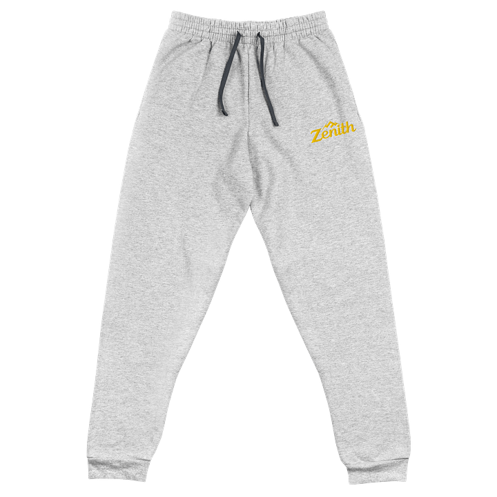 Unisex Fleece Joggers with Exclusive Zenith Design - Tapered Fit, Sizes S-2XL product image (1)