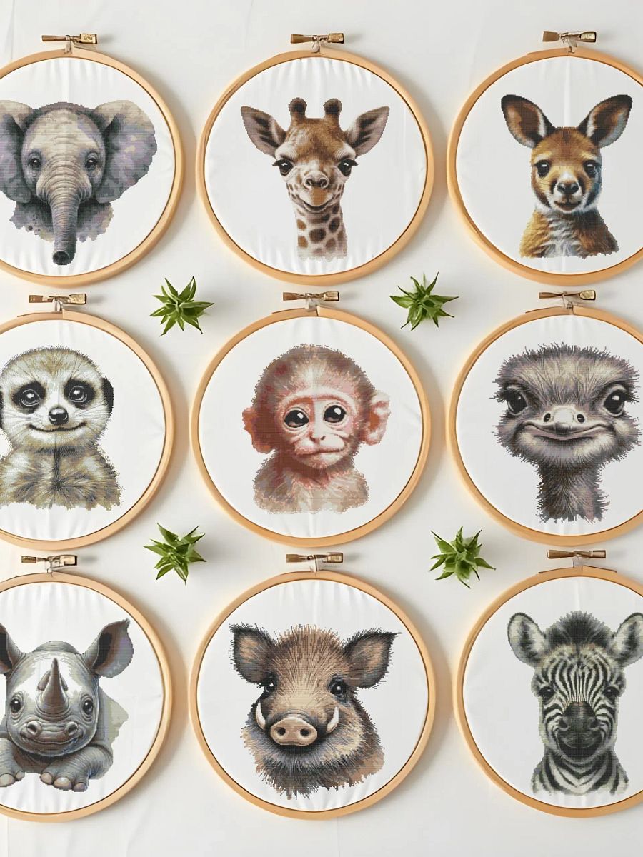 9 x Baby Safari Animal Bundle product image (1)