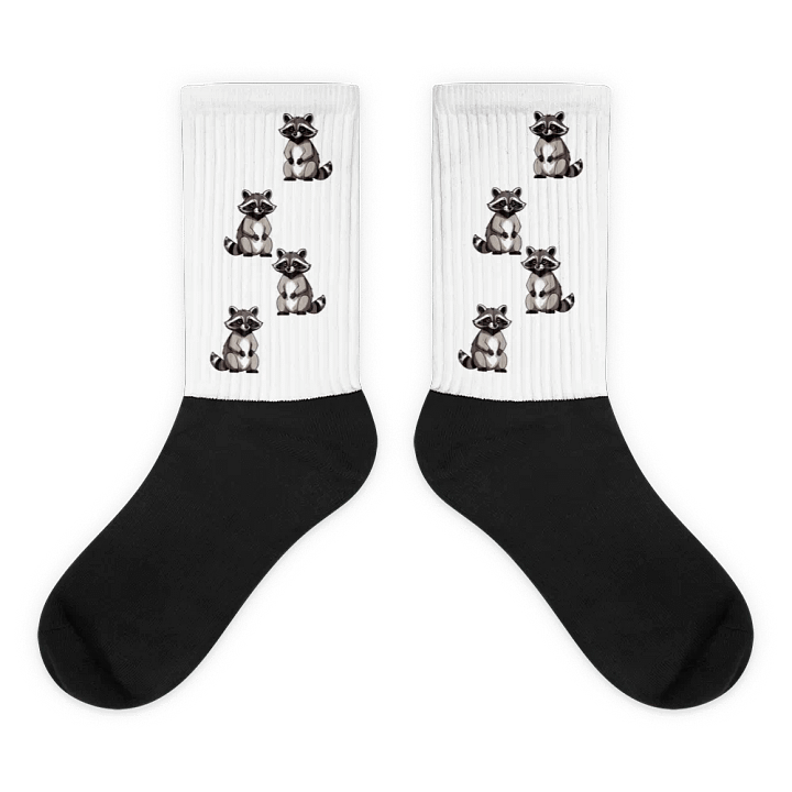 Racoon socks product image (1)