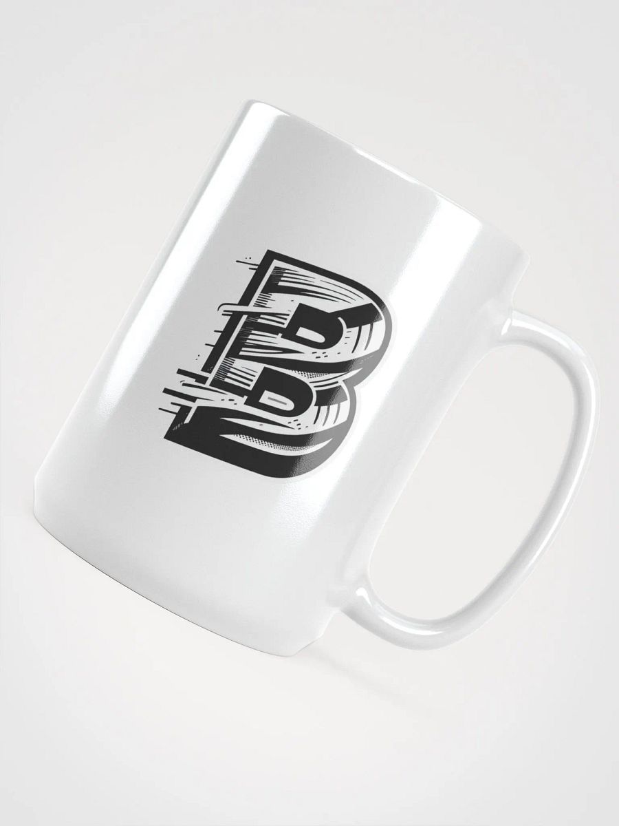 Dynamic B Motion White Glossy Mug product image (4)