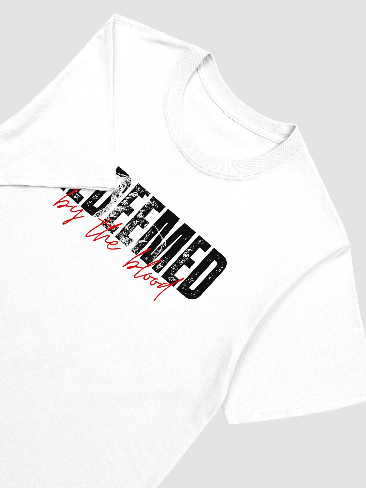 Redeemed by the Blood T-shirt White product image (2)