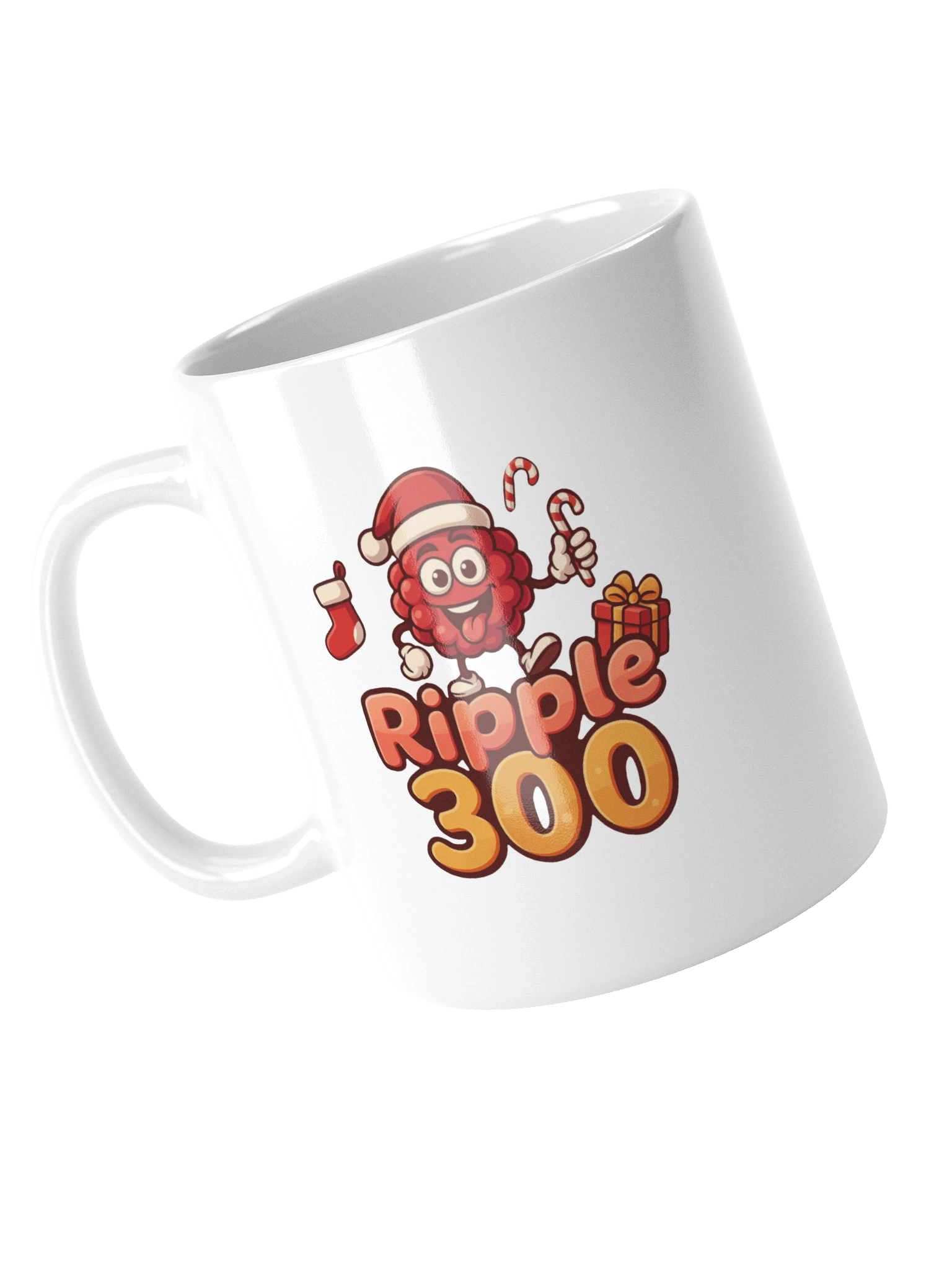 Ripple 300 Logo Candy Cane Mug product image (11)