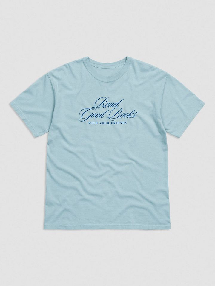 Read Good Books (Script) | Embroidered Tee product image (2)