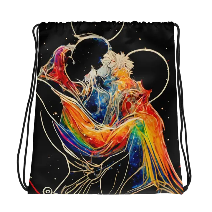 Celestial Fusion Drawstring Bag product image (1)
