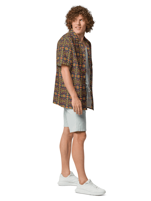 Modern Circus Town Pop Art – Vibrant Pattern Hawaiian Shirt product image (6)