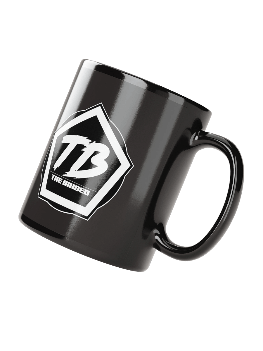 The Binded Black Glossy Mug product image (3)