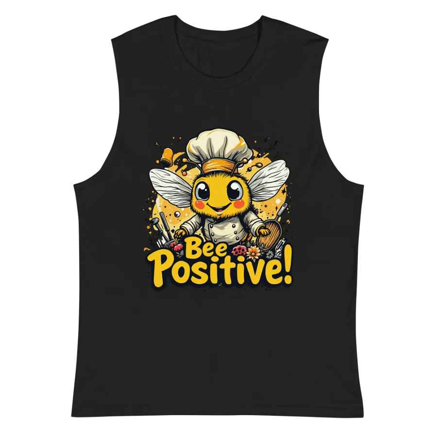 Bee Positive! Chef Bee Muscle Tank product image (2)